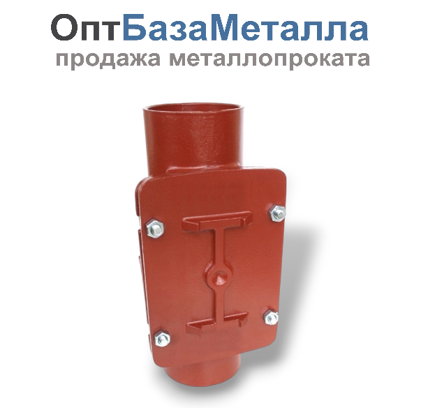 Ревизия чугун SML Ду 100 с прямоугольной крышкой б/растр, DN 100